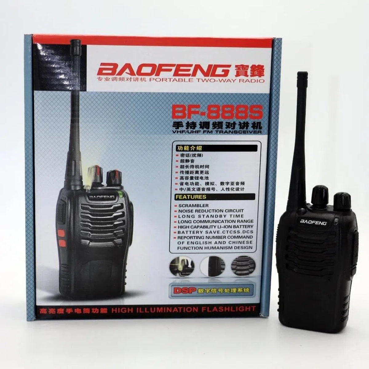 Radio Baofeng BF-888S de 16 Canales