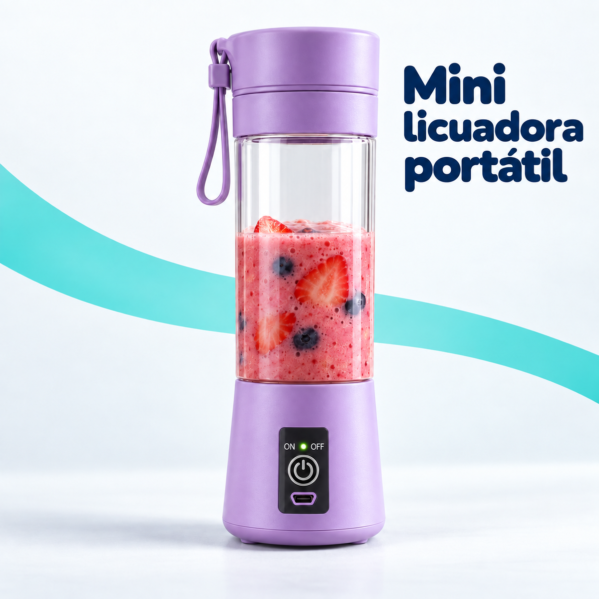 Mini Licuadora Portátil USB | Tus Batidos Donde Quieras