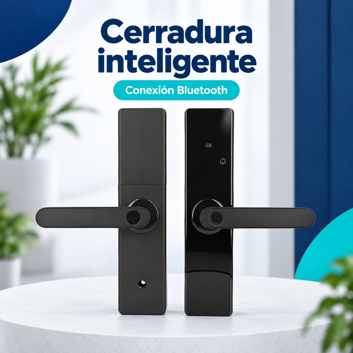 Cerradura Inteligente con Huella y Bluetooth | Acceso Fácil