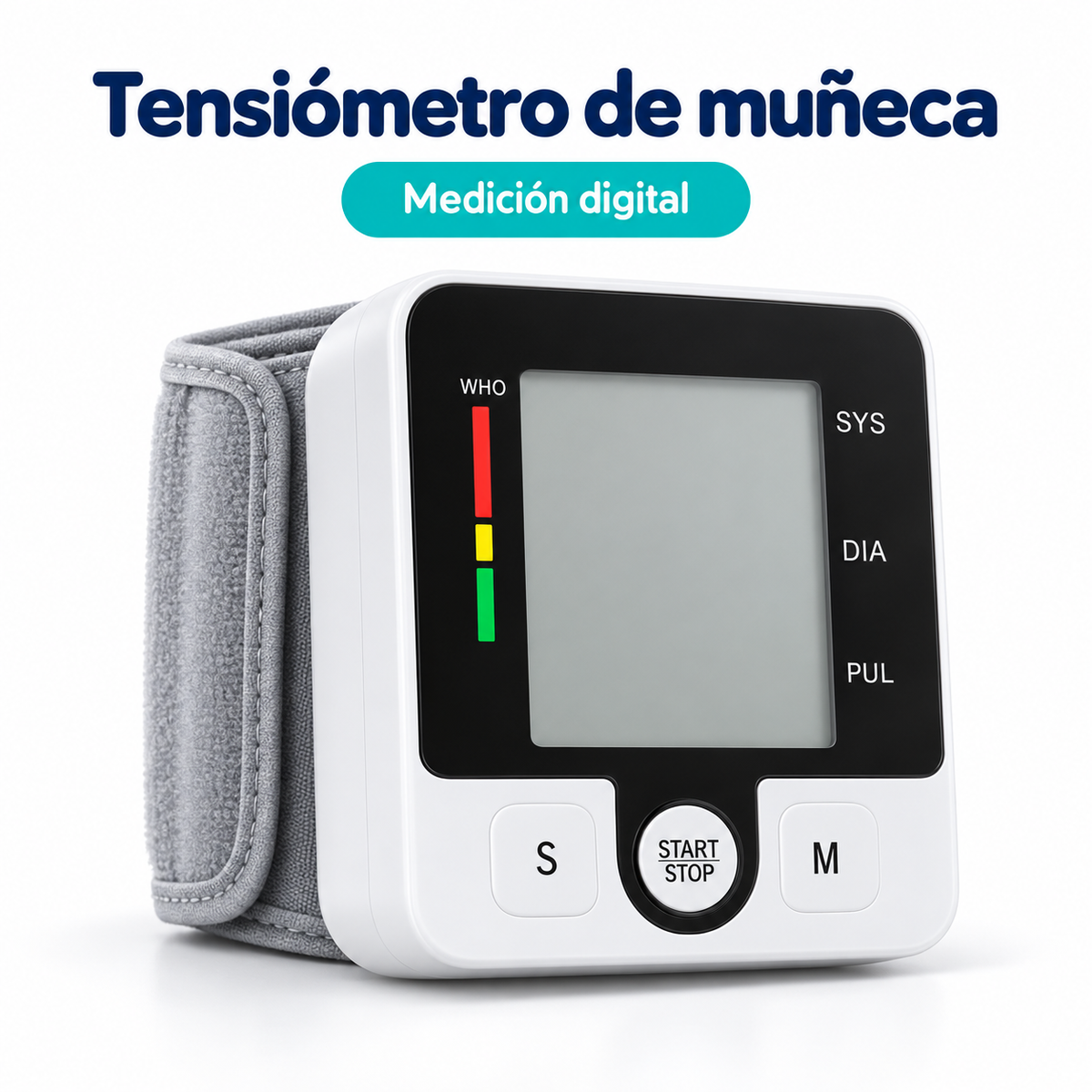 Tensiómetro Digital de Muñeca con Estuche