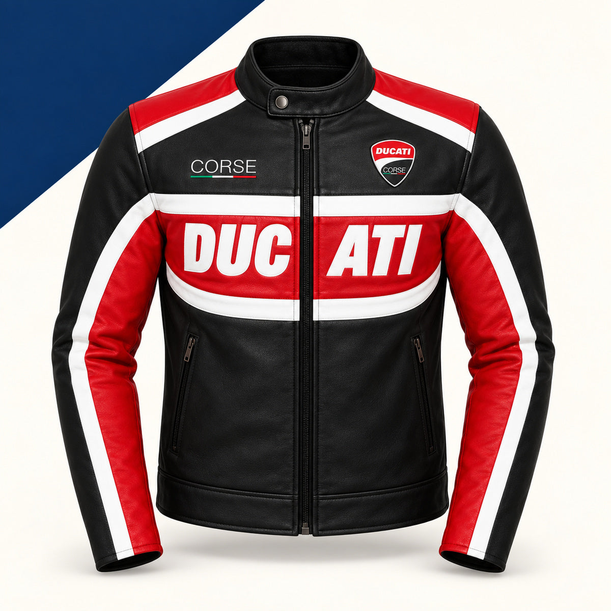 Chaqueta Ducati Black Rider para Hombre | Estilo Racing