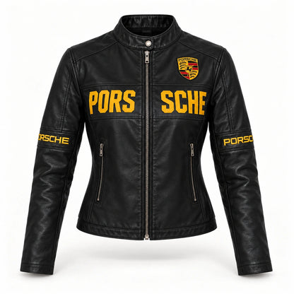 Chaqueta Motera Porsche para Mujer | Corte Princesa