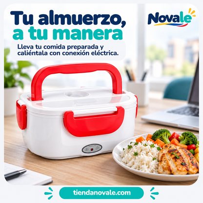 Lonchera Eléctrica Portátil | Comida Caliente en Casa y Carro