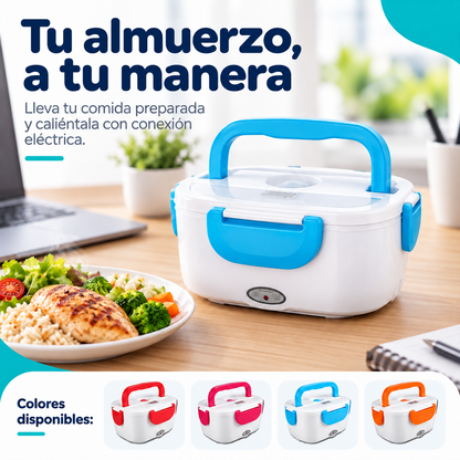 Lonchera Eléctrica Portátil | Comida Caliente en Casa y Carro