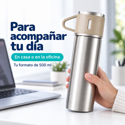 Termo de Acero Inoxidable 500 ml | Tu Bebida Siempre a Mano