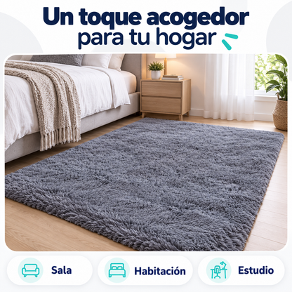 Alfombra Peluda de 2 × 1,5 m | Suavidad para tu Hogar