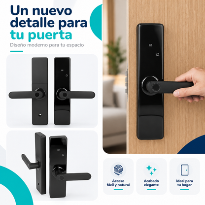 Cerradura Inteligente con Huella y Bluetooth | Acceso Fácil