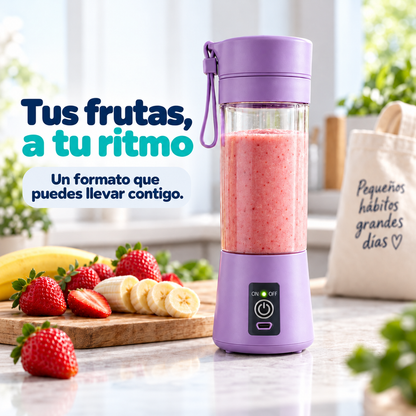 Mini Licuadora Portátil USB | Tus Batidos Donde Quieras