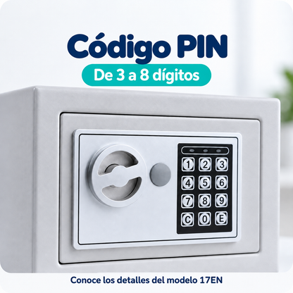 Caja Fuerte Digital 17EN | Protege Tus Objetos de Valor