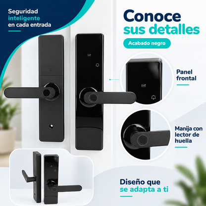 Cerradura Inteligente con Huella y Bluetooth | Acceso Fácil