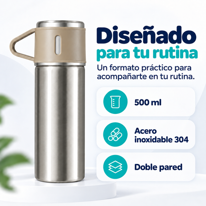 Termo de Acero Inoxidable 500 ml | Tu Bebida Siempre a Mano