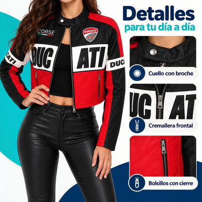 Chaqueta Motera Ducati para Mujer | Estilo Racing