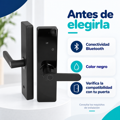 Cerradura Inteligente con Huella y Bluetooth | Acceso Fácil