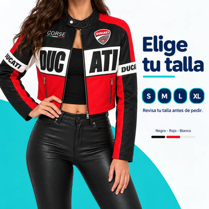 Chaqueta Motera Ducati para Mujer | Estilo Racing