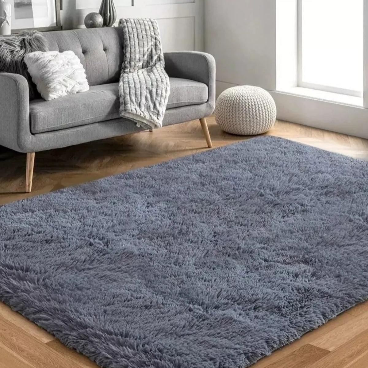 Alfombra Peluda de 2 × 1,5 m | Suavidad para tu Hogar