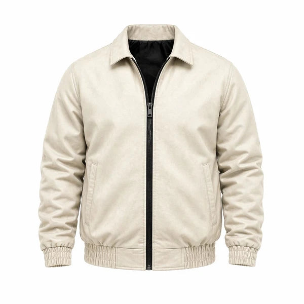 Chaqueta Wolf Urban Oversize para Hombre | Estilo Tipo Cuero