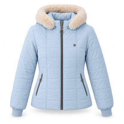 Chaqueta Ovejera para Mujer con Capota Removible | H99T